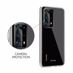 Crong Crystal Slim case for Huawei P40 Pro, clear