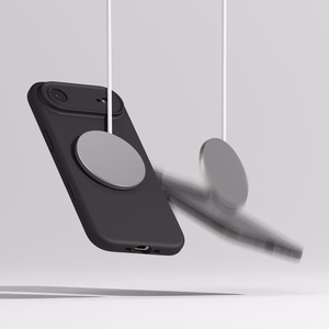 Ringke Silikoninen Magneettinen MagSafe Suojakuori iPhone 17 Air:lle - Musta