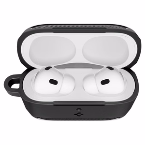 Spigen Rugged Armor Suojakuori AirPods 3:lle - Matta Musta