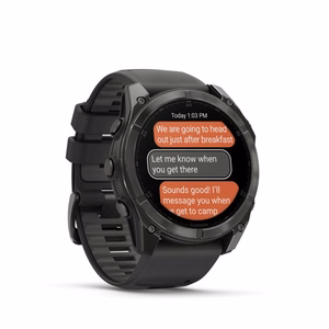 Garmin Fenix 8 Sapphire älykello, musta/harmaa 010-02905-21