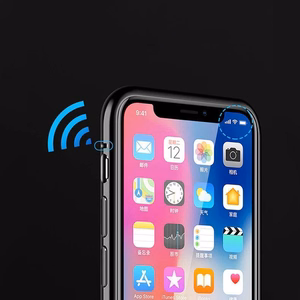 Wozinsky Full Magnetic Case Full Body etu- ja takakuori sisäänrakennettu lasi Vivo X60 musta läpinäkyvä musta läpinäkyvä