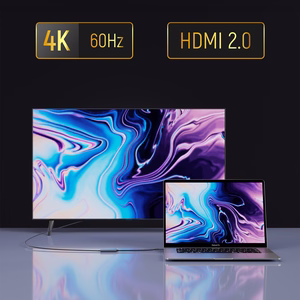 Adapter Wozinsky (WACH-01) USB-C to HDMI 4K silver
