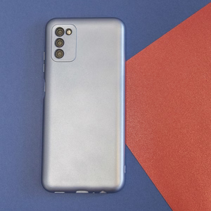 Metallic case for Samsung Galaxy A25 5G (global) light blue