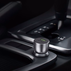 Ugreen Car Charger USB / USB Type C Quick Charge 3.0 Power Delivery 36W 3A Gray (CD213 60980)