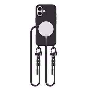 Tech-Protect MagNecklace MagSafe iPhone 16 Suojakuori - Musta