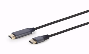 GEMBIRD DisplayPort-HDMI-kaapeli 1,8m CC-DP-HDMI-4K-6