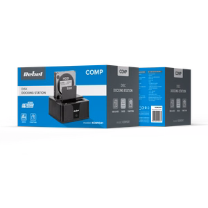 Rebel-telakointiasema HDD/SSD-levyille, USB 3.0