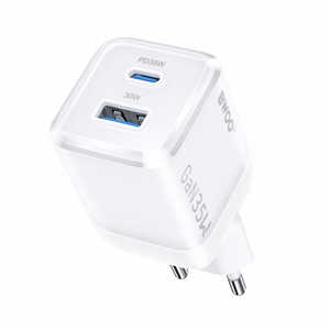Charger Bwoo (CDA222) (1xUSB-C; 1xUSB 35W) white