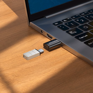 Borofone BV26B Sovitin USB:sta Type-C - musta