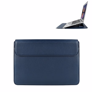 Devia kannettavan laukku / MacBook ultraohut suojalaukku 15,4'' vedenkestävä PU-nahka sininen