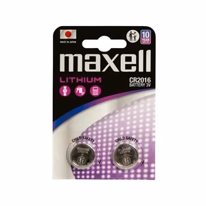 MAXELL litiumparisto LITHIUM CR2016 2 kpl 3V
