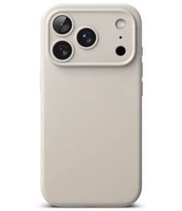 Ringke MagSafe -silikonisuojakuori laitteelle iPhone 18 Pro Max – beige