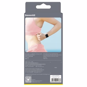 Band Baseus "Lets go" for Apple Watch Series 42 / 44mm White/Pink