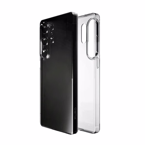 Silikoninen suojakuori Puro 03 Nude Samsung Galaxy S25 Ultra -puhelimelle - läpinäkyvä