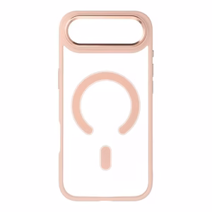 Suojakuori iPhone 17 AIR:lle Color Edge Mag Cover yhteensopiva MagSafe vaaleanpunainen