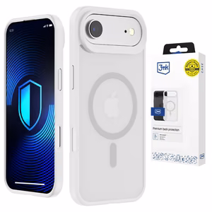 3mk Smoke MagCase - suojakuori iPhone Airille - valkoinen-läpikuultava