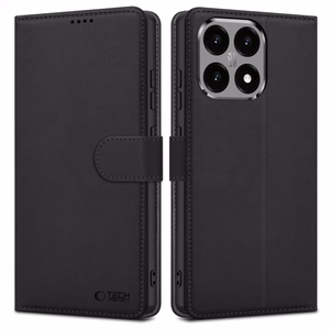Xiaomi 15T Pro Tech-Protect Wallet Suojakuori - Musta