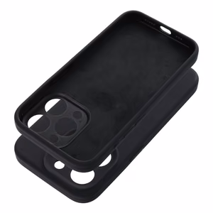 Silikoninen suojakuori iPhone 16 PLUS:lle 2mm musta