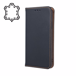 Genuine Leather Smart Pro iPhone 17 Air 6,6:lle musta