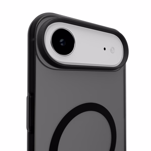 Puro Daylight MagSafe-yhteensopiva silikoninen suojakuori iPhone 17 Air:lle - läpikuultava musta