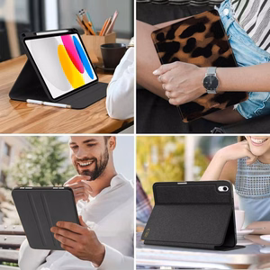Tech-Protect Lamano Suojakuori iPad 10.9 10 / 2022 / 11 11 / 2025:lle - Ruskea ja Musta