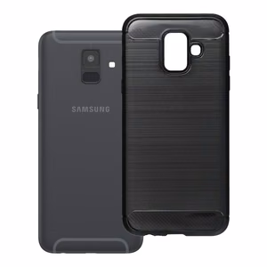Suojakuori Samsung A6 ( A6 2018 ) Carbon 2.0 musta