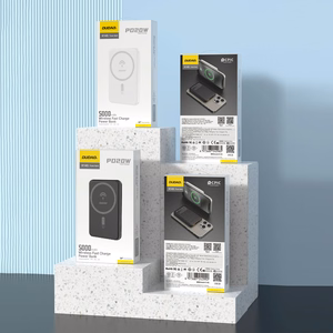 Dudao K14S USB-A / USB-C / MagSafe-yhteensopiva langaton varavirtalähde 20W 5000mAh - valkoinen