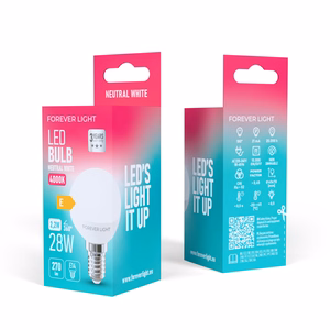 Forever Light LED-lamppu E14 G45 2,2W 270lm 4000K luokka E