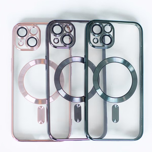 Color Chrome magneettinen suojakuori iPhone 12 6,1'' musta