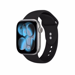 Crong Liquid Apple Watch band, 44/45/46/49 mm, black