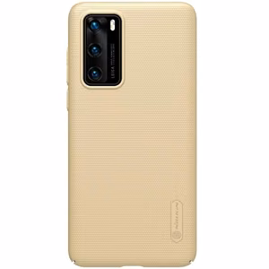 Nillkin Super Frosted Shield suojakuori laitteelle Huawei P40, kullanvärinen