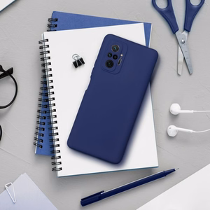 Pehmeä suojakuori Xiaomi Redmi Note 15 PRO 4G:lle tummansininen
