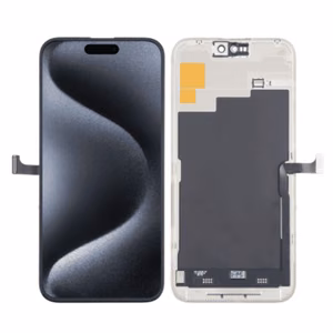 Näyttö Apple iPhone 15 Pro Max kosketuslasilla OEM Soft OLED 120Hz (Self-Diagnosable)
