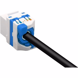 Techly CAT 6a KeyStone RJ45 liitin UTP suojaamaton työkaluton IWP-MD C6A/UROTT