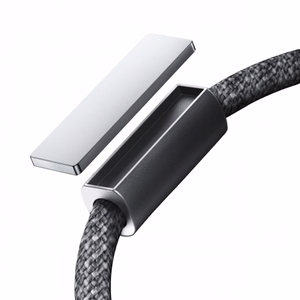 Joyroom S-A50 Unlimited Series 30W USB-C - Lightning -kaapeli magneettisella kaapelinorganisaattorilla 1,2 m - harmaa