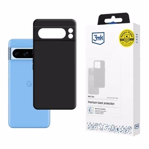 3mk Matt Case Suojakuori Google Pixel 8 Pro:lle - musta