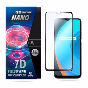 Crong 7D Nano Flexible Glass 9H hybridinäytönsuoja laitteelle Realme C11