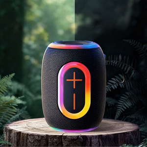 Dudao Y22 langaton kaiutin RGB-taustavalaistuksella Bluetooth 5.3 musta