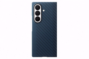 Samsung Carbon Magnet Case for Samsung Galaxy Z Fold 8 Ultra compatible with MagSafe + 2 anti-reflective films - navy blue