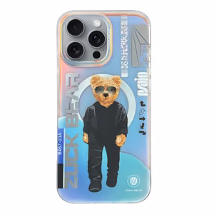 Zuck Bear Berlin Boss iPhone 16 Zwei Charm