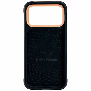 Nimmy Cool&Cute 2.0 Gorilla Suojakuori iPhone 17 Pro:lle - Musta