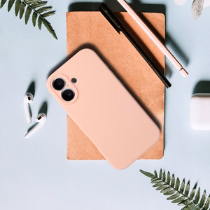 Silicone Lite Suojakuori iPhone 17:lle persikka