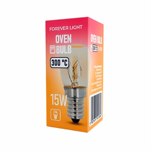 Forever Light uunin lamppu E14 T25 15W 230V 60lm 300°