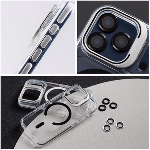 Suojakuori Samsung S26:lle Lens Mag Cover MagSafe-yhteensopiva valkoinen