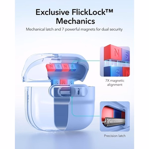 ESR Pulse HaloLock MagSafe  Apple AirPods 4 / 5 kuori, vaaleansininen