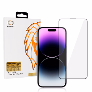 Tempered glass Tel Protect 10X HD Titanium for Iphone 14 Pro