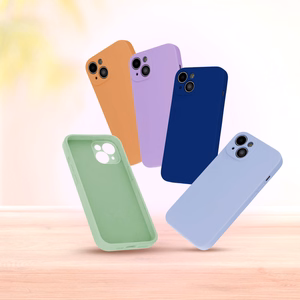 Silikoninen Suojakuori iPhone 17 Pro 6,3 tuumalle mandariini