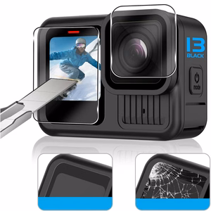 Tech-Protect Glass Fit+ 2 kpl karkaistu lasi GoPro Hero 13:lle - läpinäkyvä