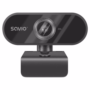Savio CAK-04 web-kamera 720 MP 1280 x 720 pikseliä USB musta