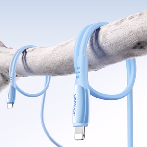 Joyroom S-A59 Vibrant Series 30W USB-C - Lightning Kaapeli 1,2m - sininen